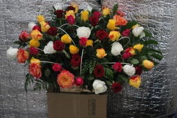 Mille Pétale Composition de 60 roses